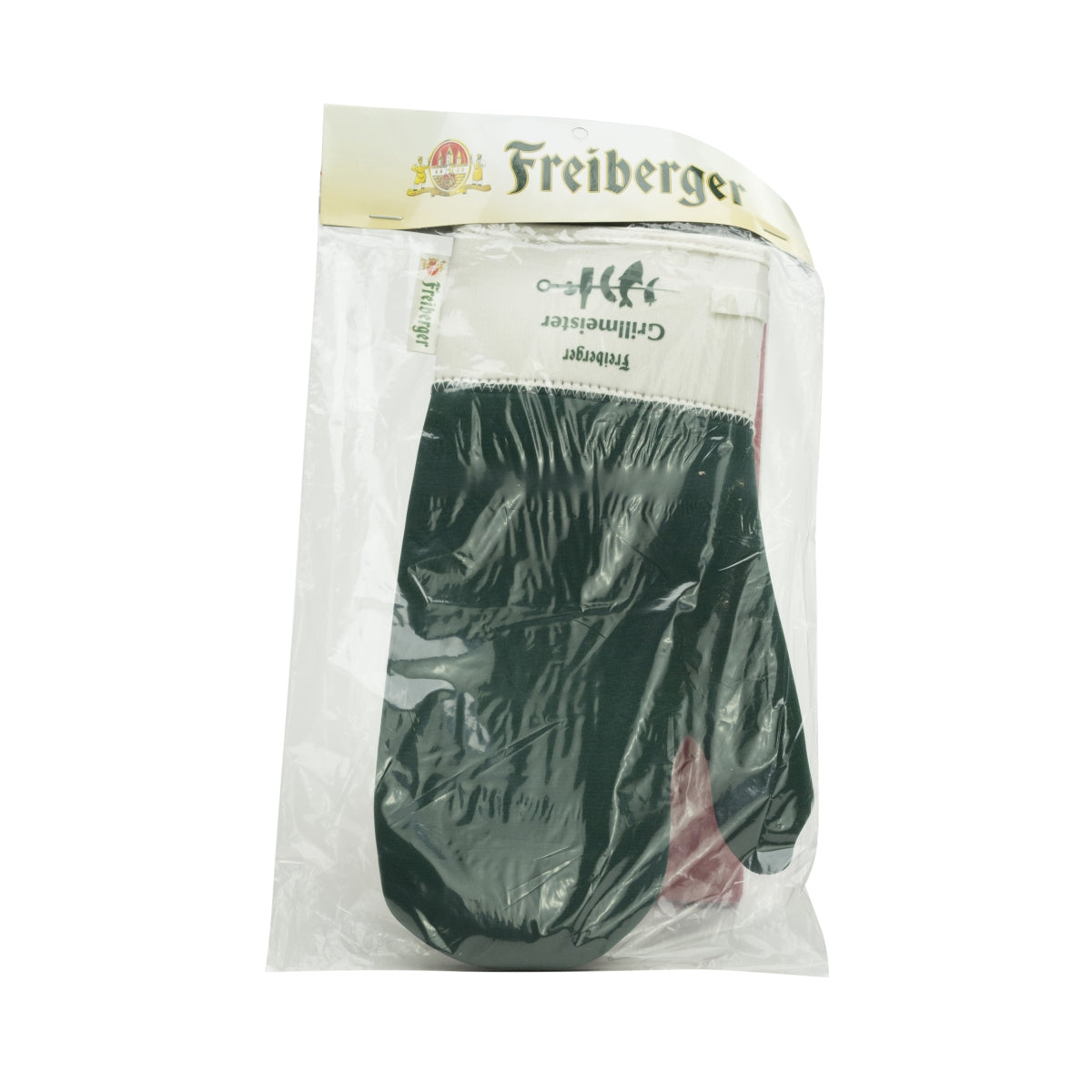 1x Freiberger Bier Grillhandschuh Grün Grillmeister – Ansicht 3