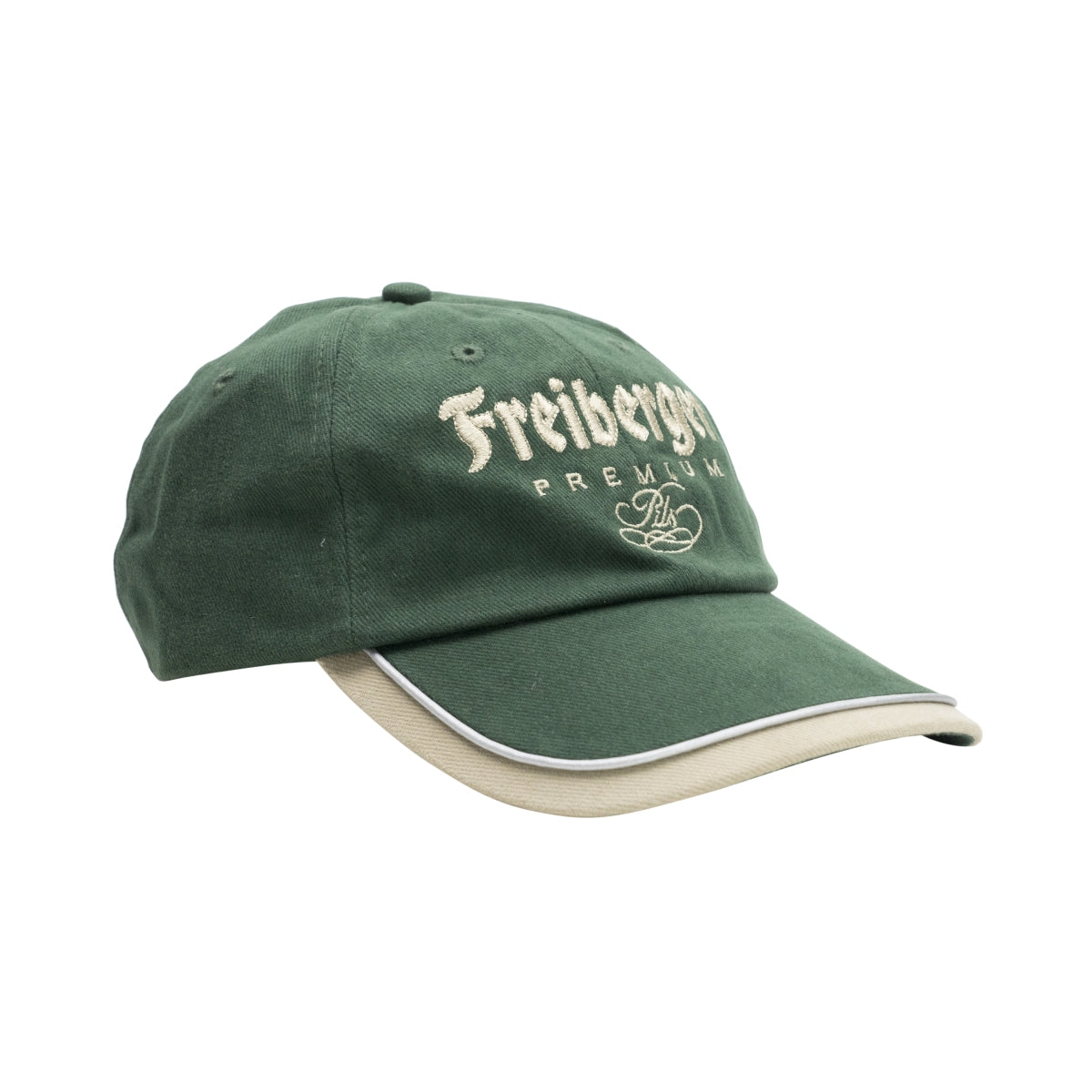 1x Freiberger Bier Kappe Basecap grün