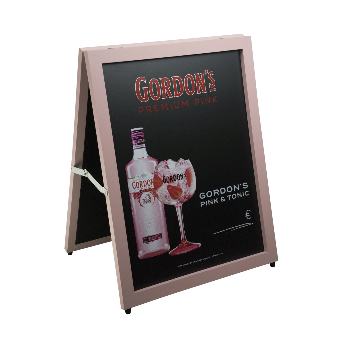 1x Gordons Gin Straßenaufsteller Rosa