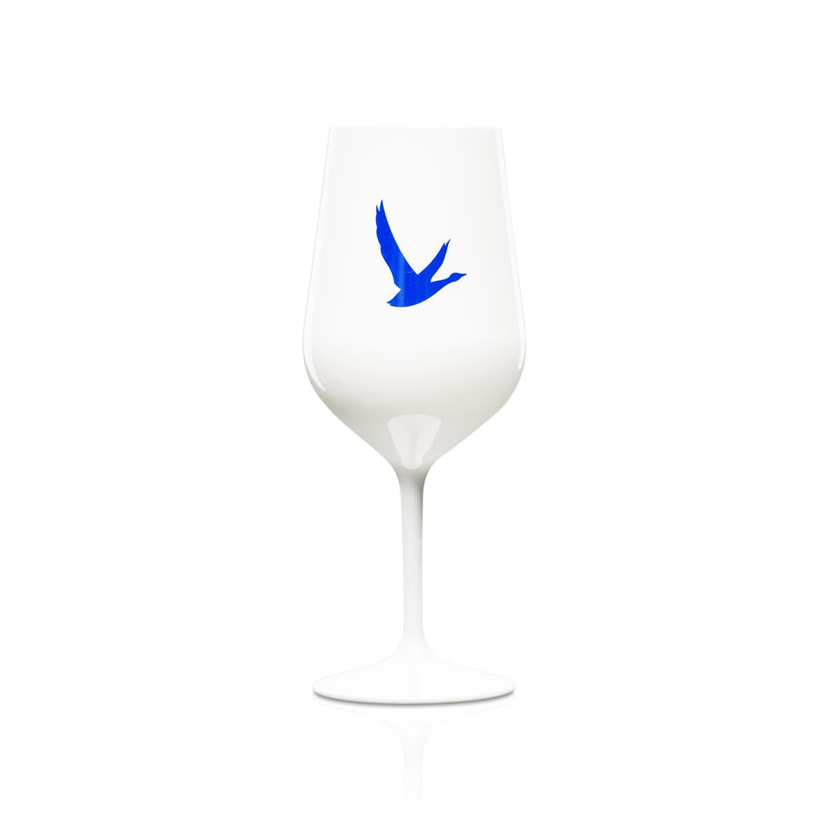 1x Grey Goose Vodka Glas Becher weiß Acryl – Ansicht 2