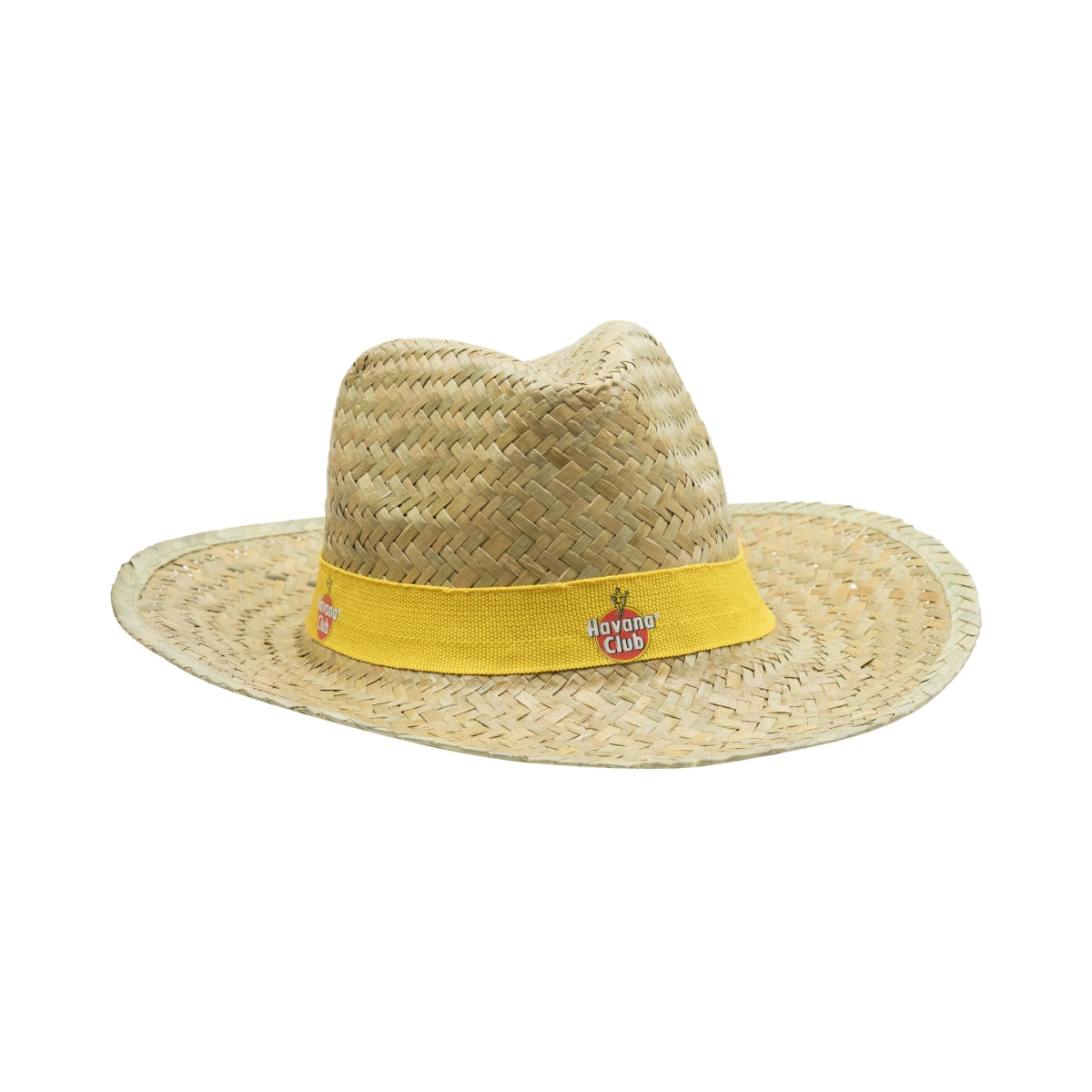 1x Havana Club Rum Hut Strohhut gelbes Band – Ansicht 2