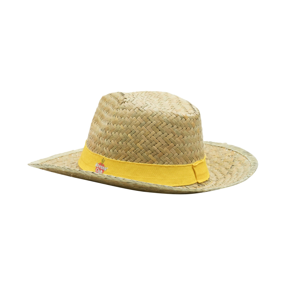 1x Havana Club Rum Hut Strohhut gelbes Band – Ansicht 3