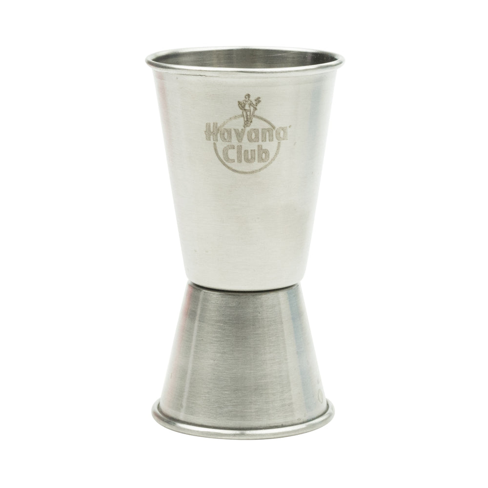 1x Havana Club Rum Messbecher Cocktail Messbecher Stahl 5/3cl