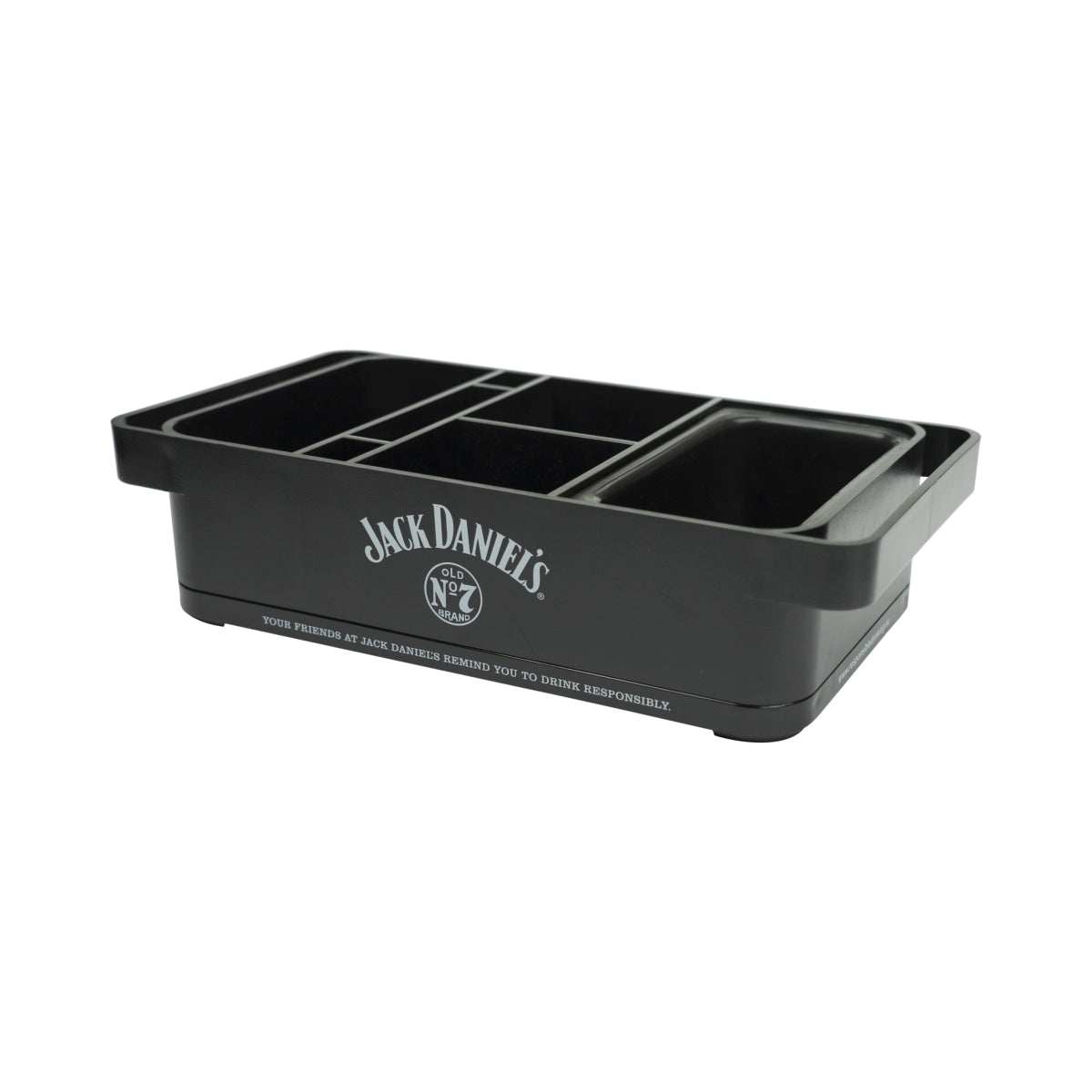 1x Jack Daniels Whiskey Barcaddy XL schwarz