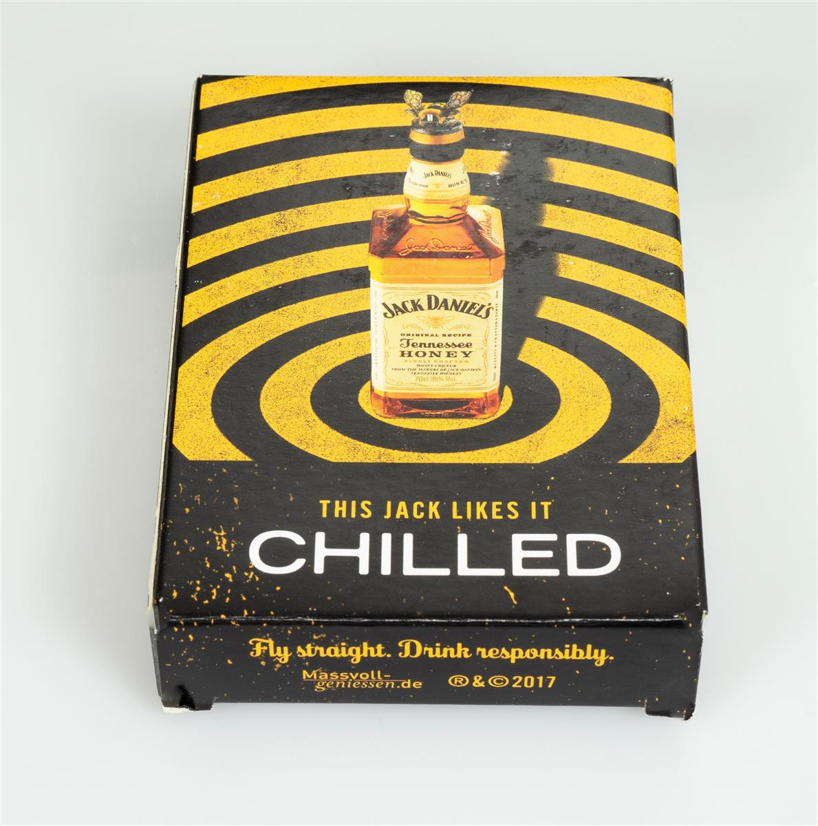 1x Jack Daniels Whiskey Kartenspiel Honey