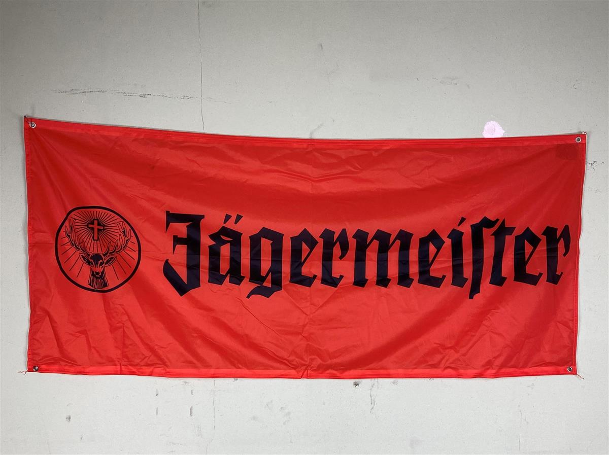 1x Jägermeister Likör Fahne orange 180 x 80 – Ansicht 2