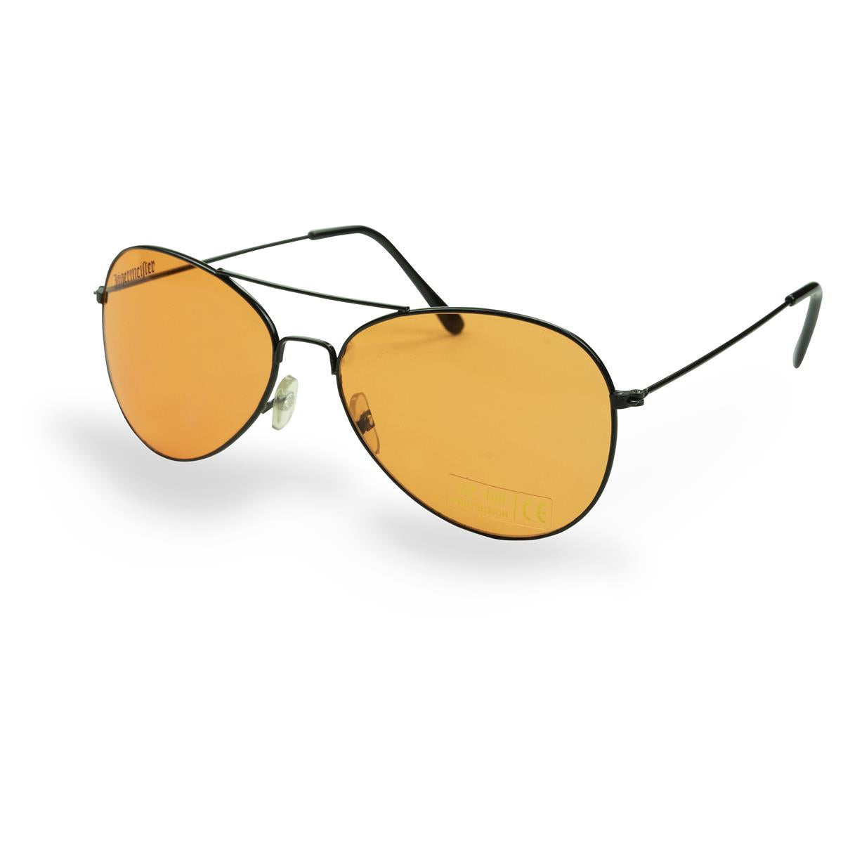 1x Jägermeister Likör Sonnenbrille Retro orange Fliegerbrille – Ansicht 2