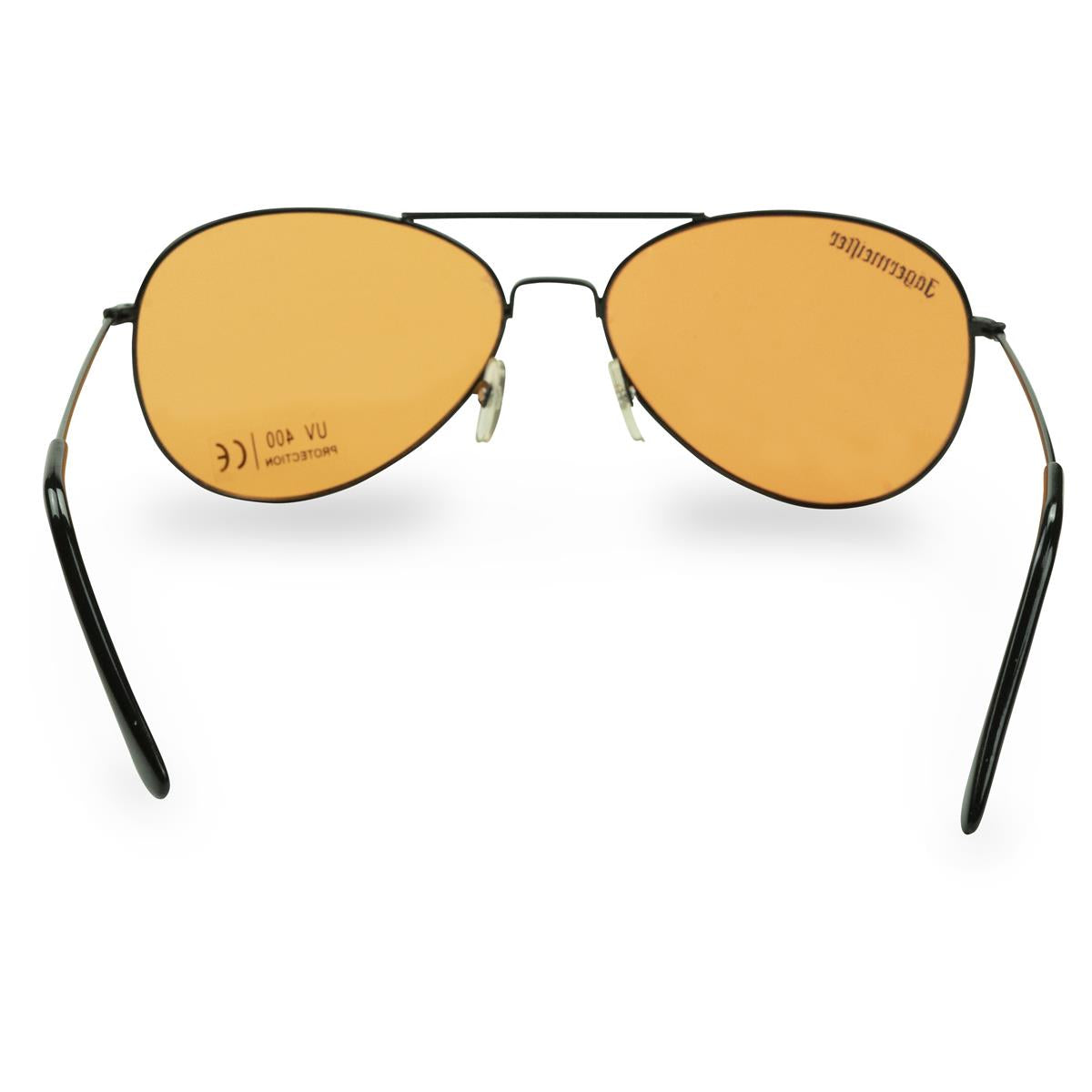 1x Jägermeister Likör Sonnenbrille Retro orange Fliegerbrille – Ansicht 3
