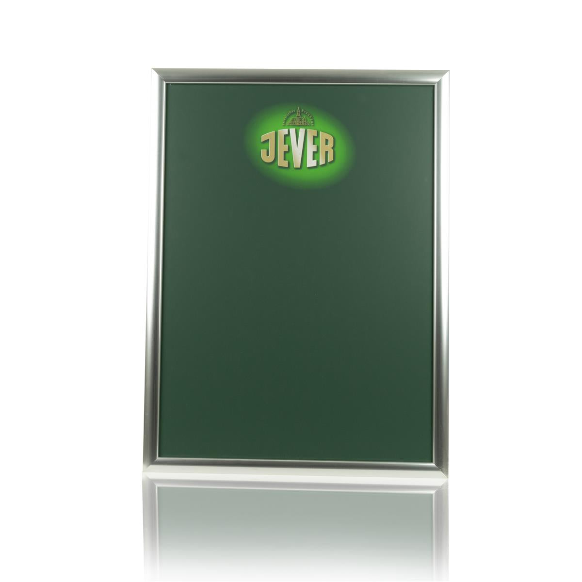 1x Jever Bier Tafel grün Kreide 58x78