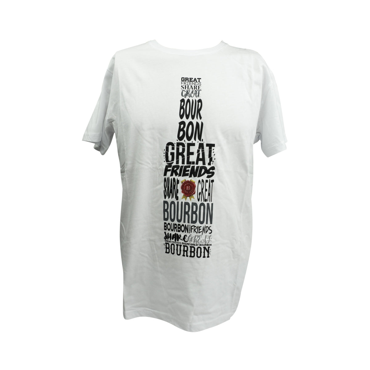 1x Jim Beam Whiskey T-Shirt Herren M weiß