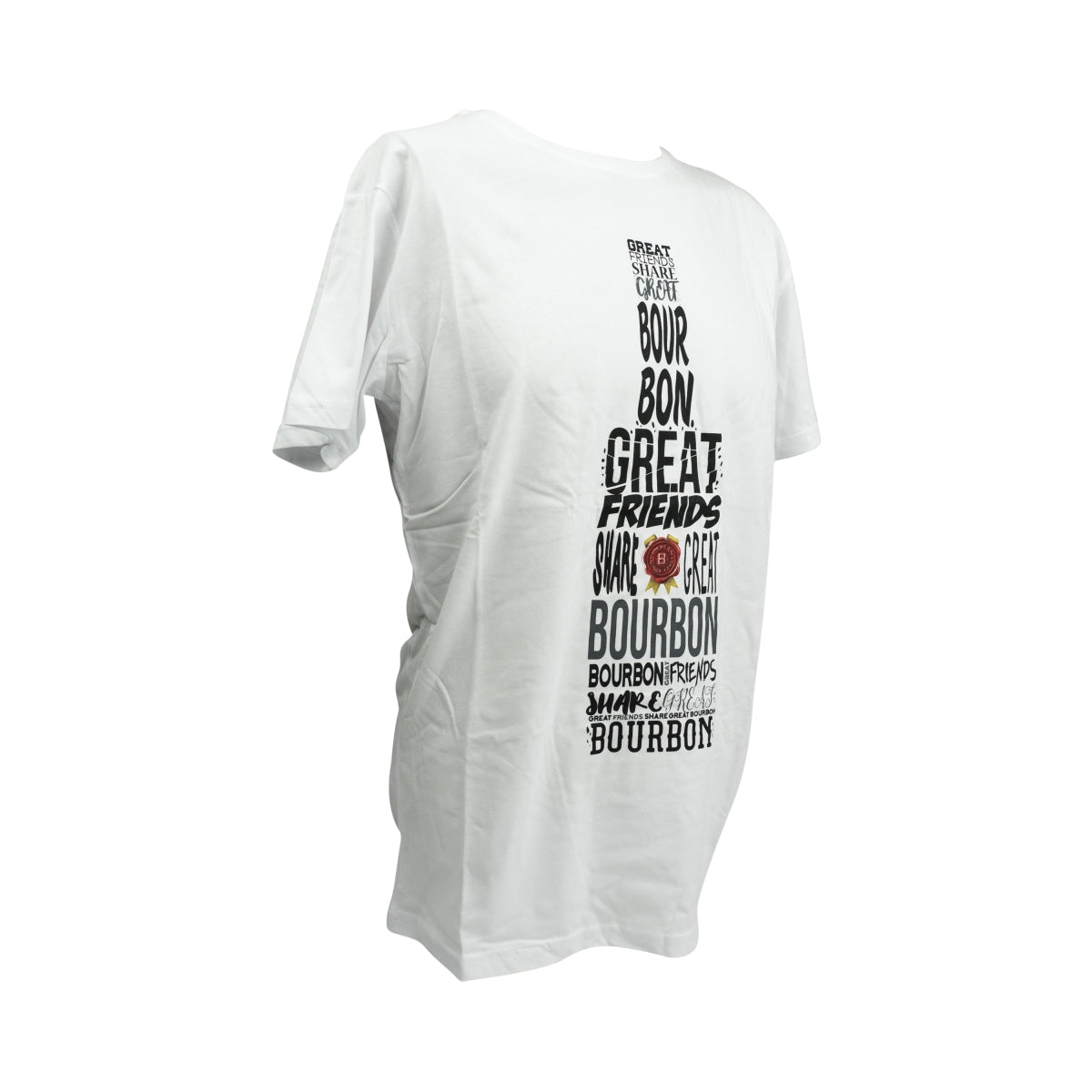 1x Jim Beam Whiskey T-Shirt Herren M weiß – Ansicht 2