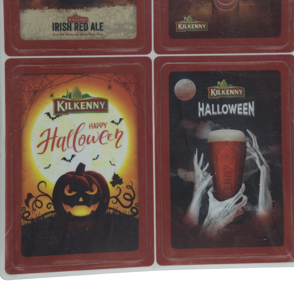 1x Kilkenny Bier Magnet-Set Halloween 2018