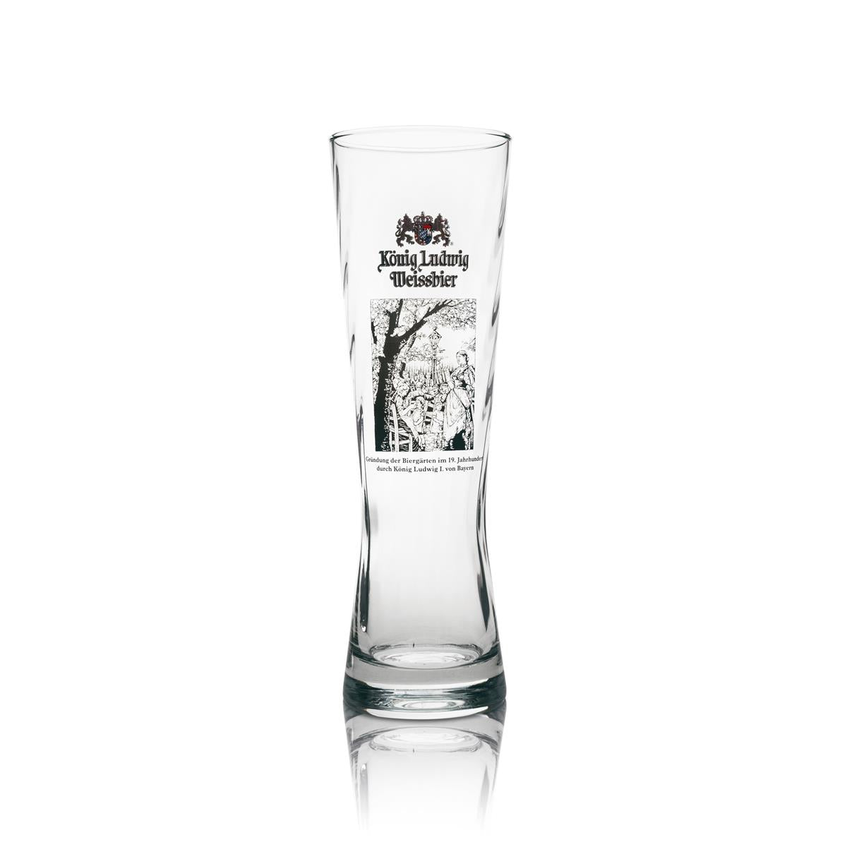 1x König Ludwig Bier Glas 0,5l Weizen Sammler 1 von 4