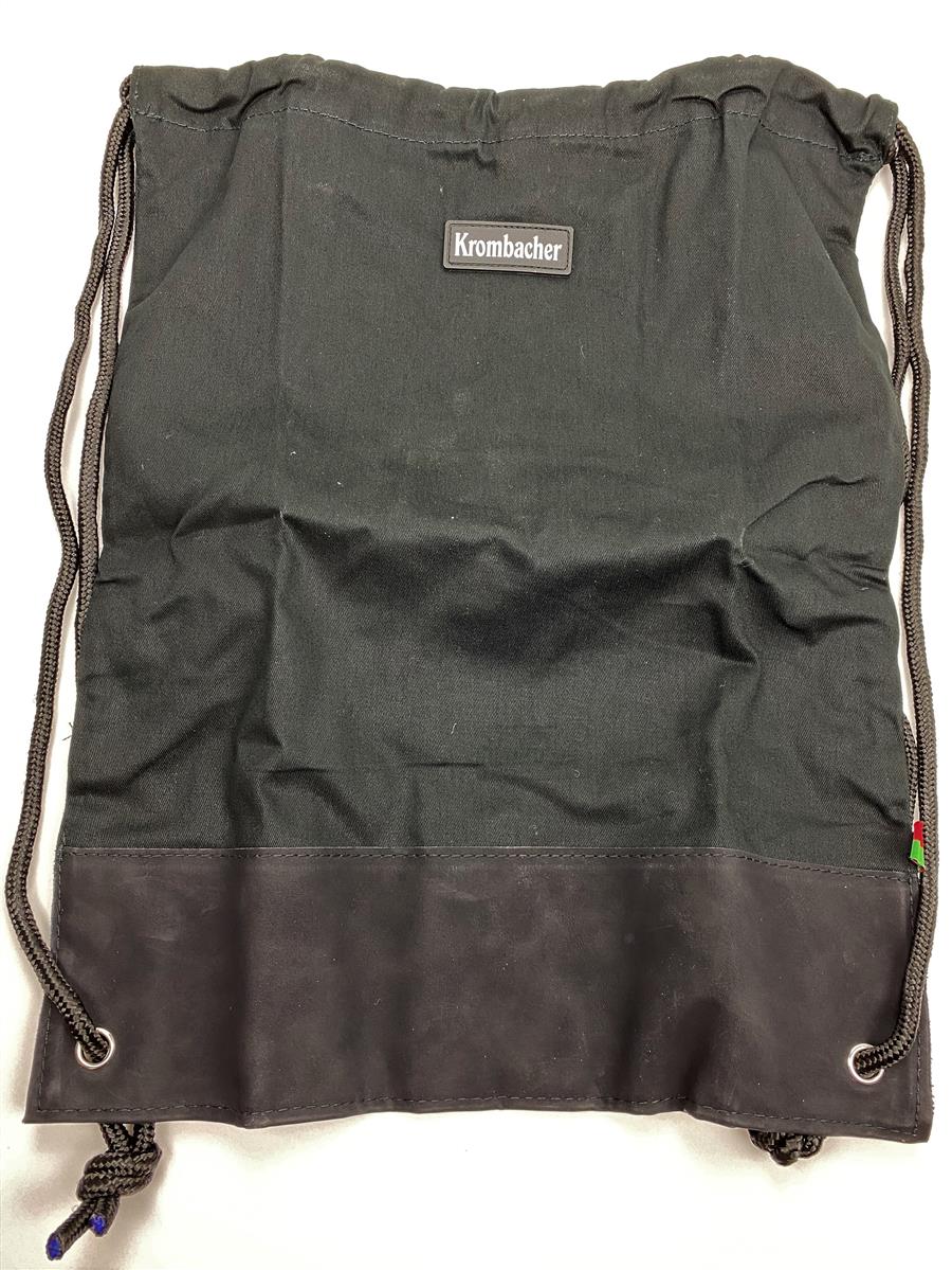 1x Krombacher Bier Jutebeutel Gymbag schwarz