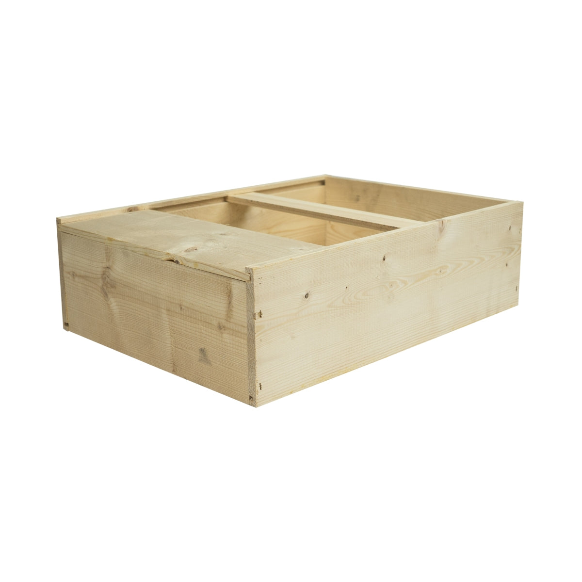 1x No Name Holzkiste Mit Abdeckung 35x26