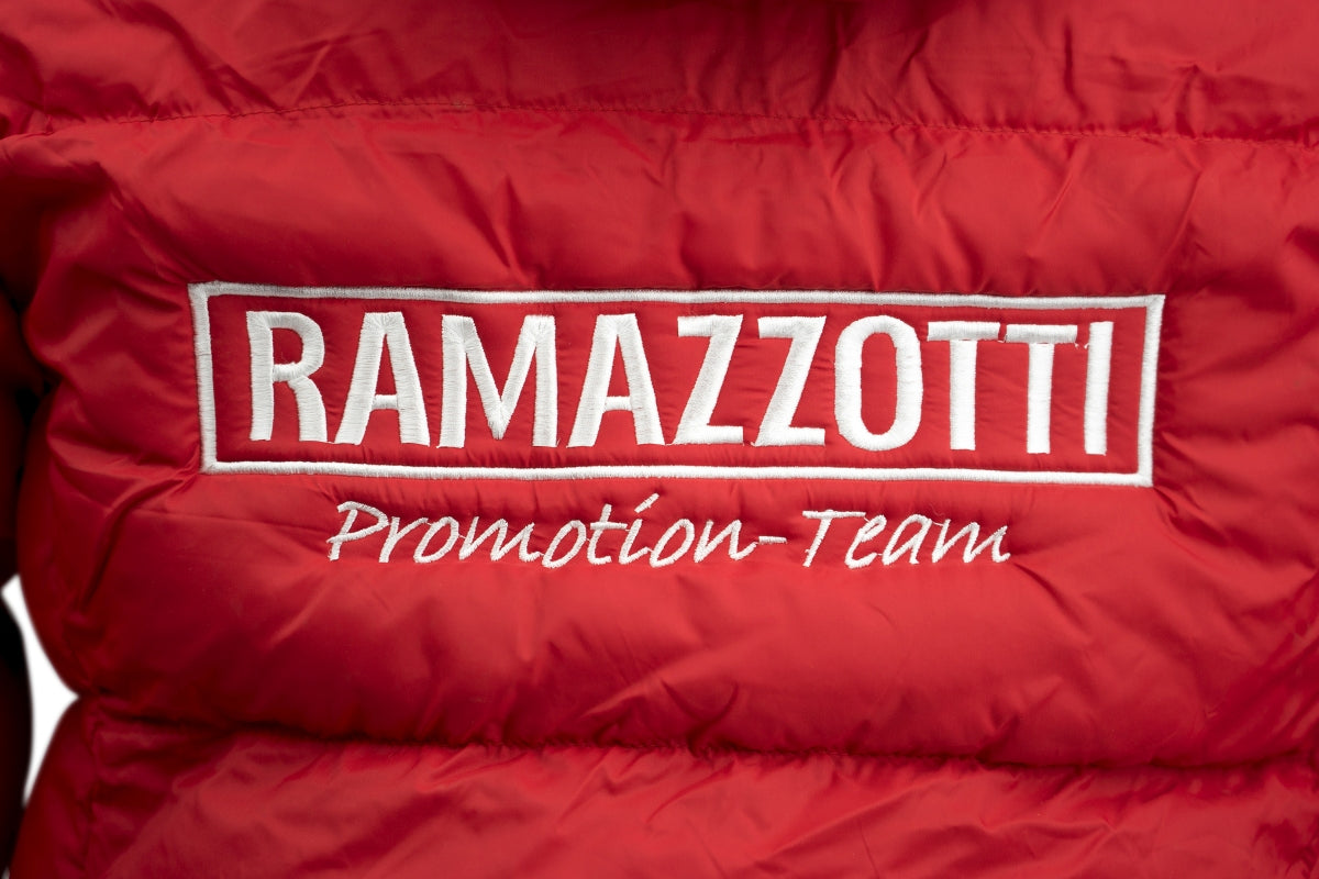 1x Ramazzotti Likör Daunenjacke Größe S rot M – Ansicht 5