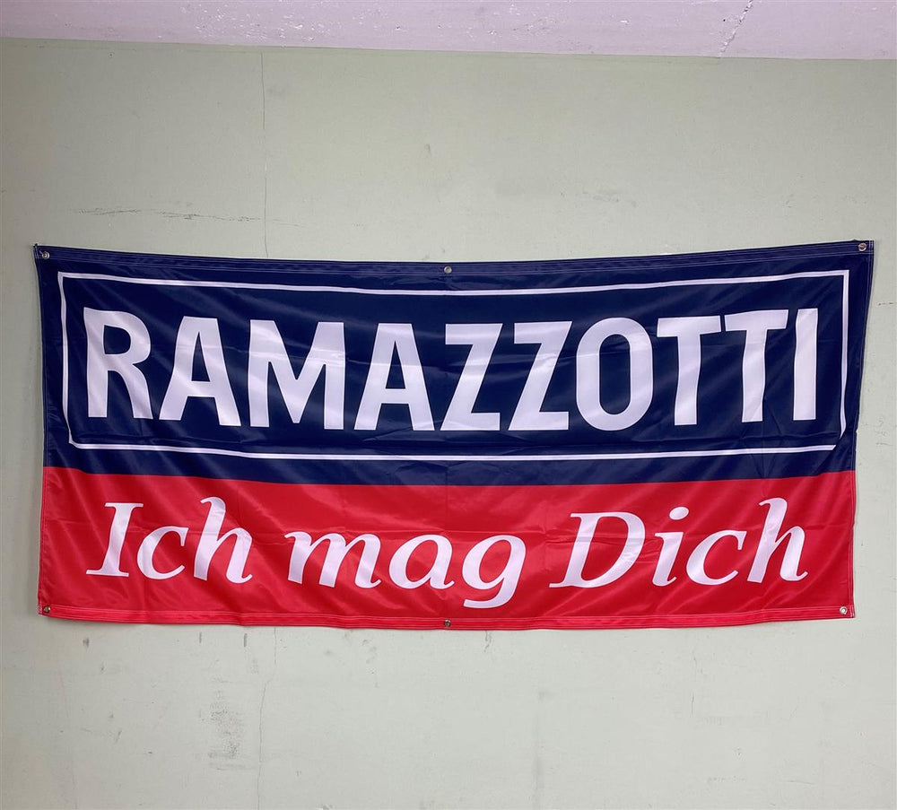 1x Ramazzotti Likör Fahne ich mag dich 200x90