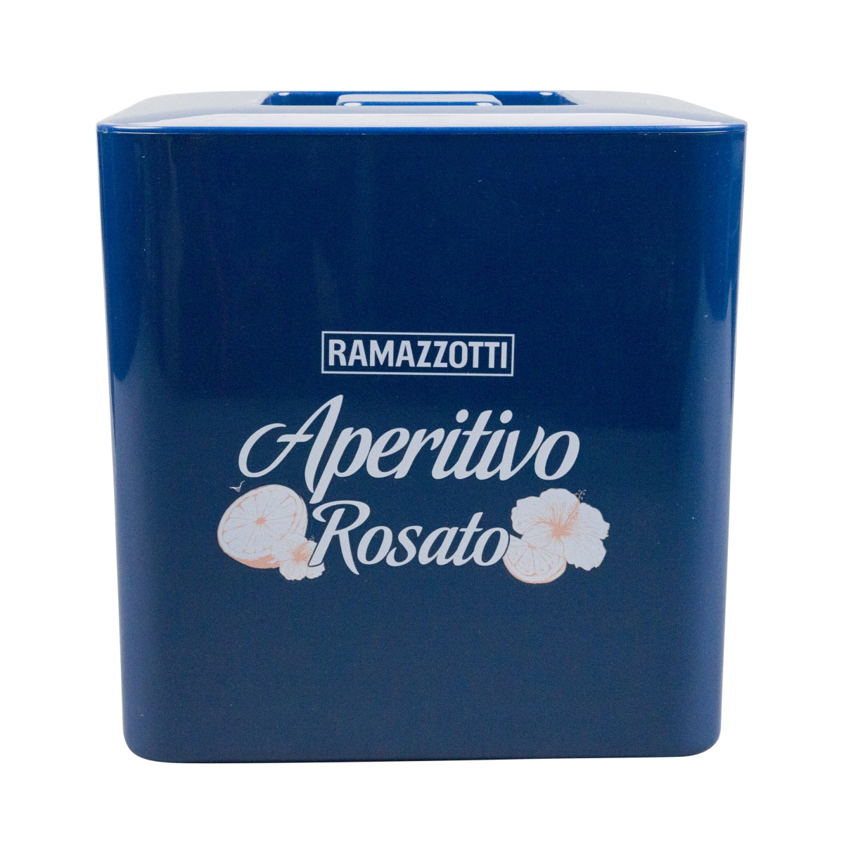 1x Ramazzotti Likör Kühler Eisbox 10l blau Rosato