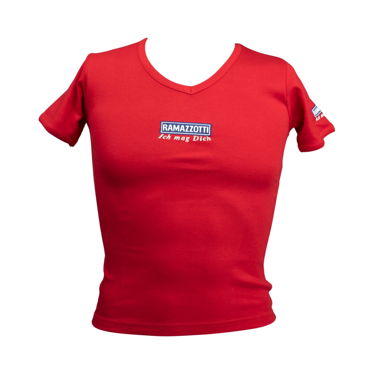 1x Ramazzotti Likör T-Shirt Größe S Damen "Ich mag dich"