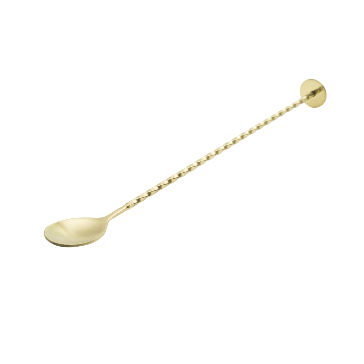 1x Roku Gin Barlöffel gold lang