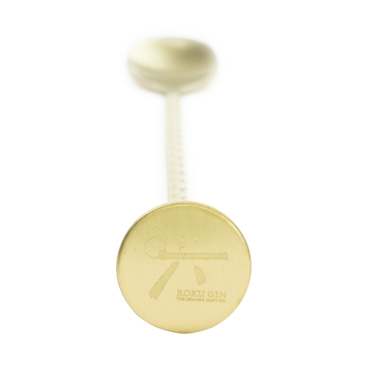 1x Roku Gin Barlöffel gold lang – Ansicht 3