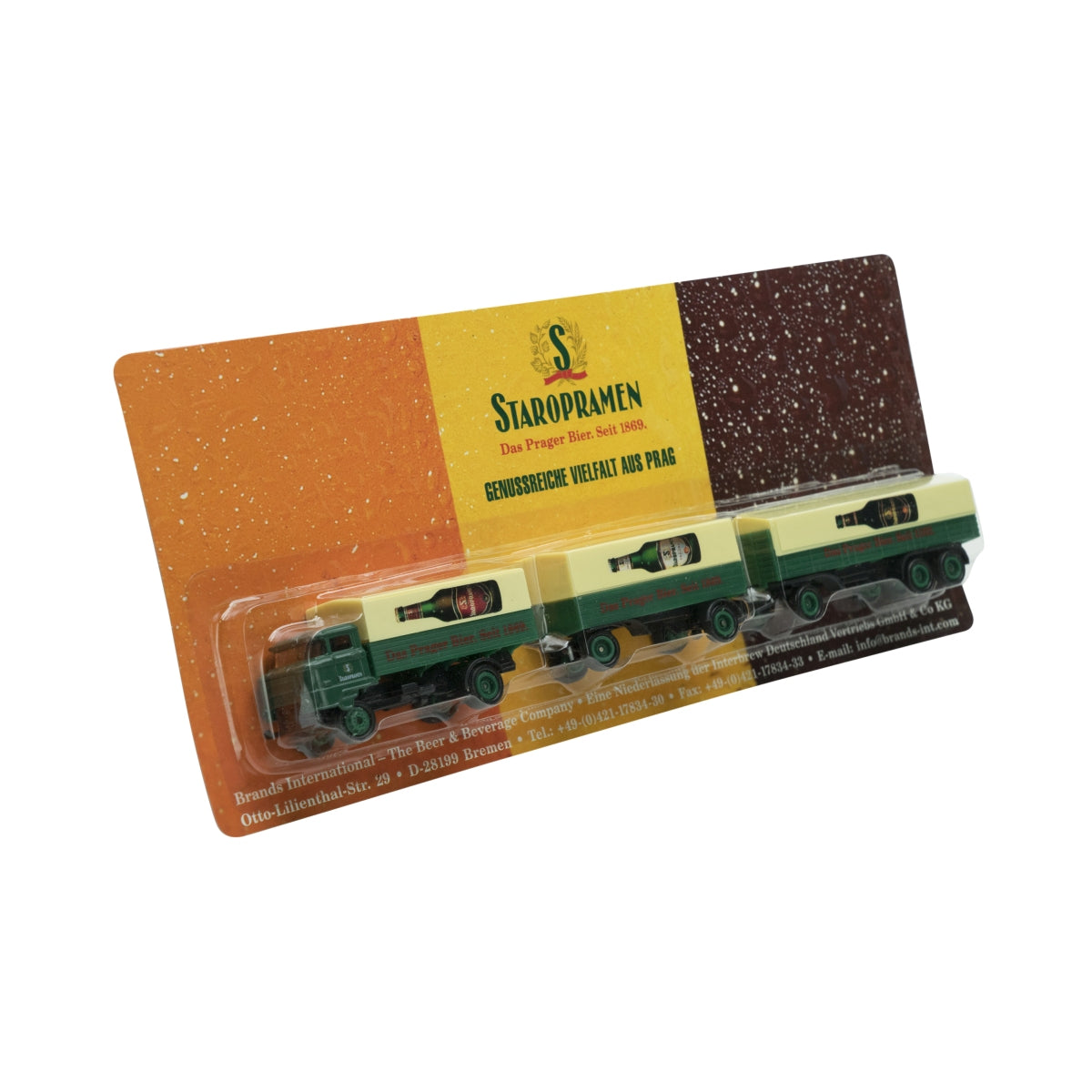 1x Staropramen Bier Truck 3er Zug – Ansicht 2