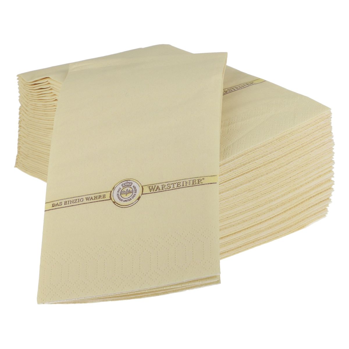 250x Warsteiner Servietten Set 20x10cm Napkin Untersetzer Tropfschutz Gastro – Ansicht 2