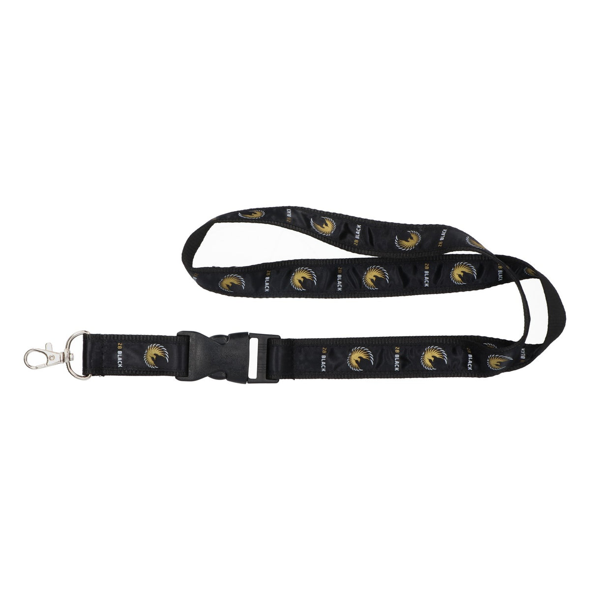 28 Black Energy Schlüsselanhänger Schlüsselband Lanyard Schwarz
