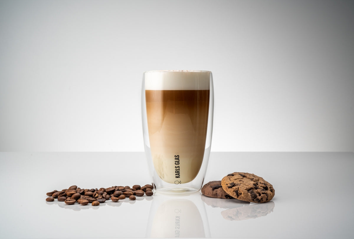 6x Doppelwandige Gläser Thermo Glas 0,45l Latte Macchiato hochwertig Kaffee – Ansicht 4