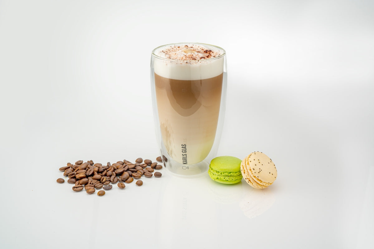 6x Doppelwandige Gläser Thermo Glas 0,45l Latte Macchiato hochwertig Kaffee – Ansicht 6