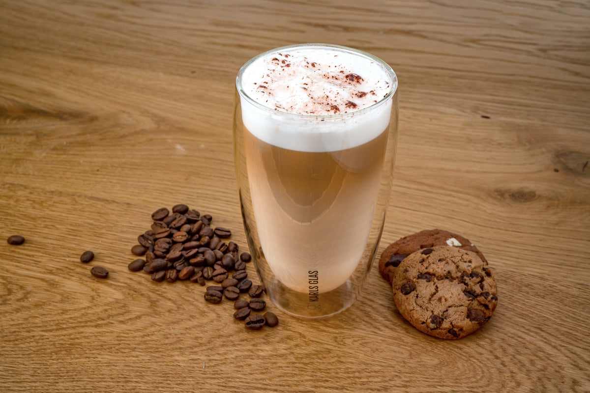 6x Doppelwandige Gläser Thermo Glas 0,45l Latte Macchiato hochwertig Kaffee – Ansicht 7