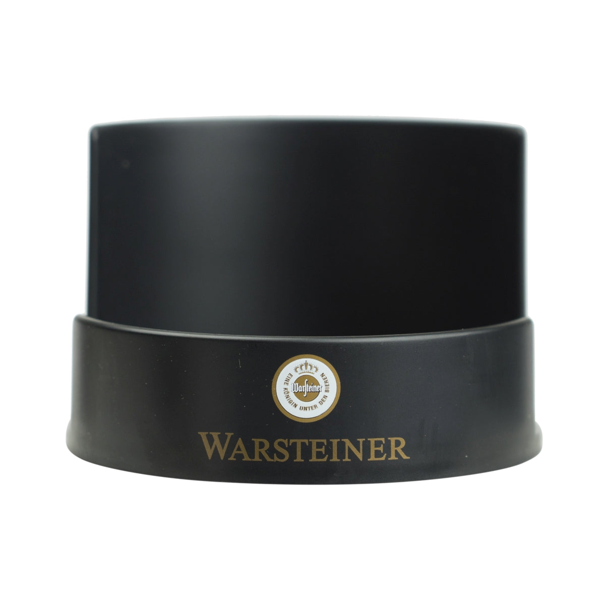 2x Warsteiner Bierdeckel Halter Ständer schwarz Untersetzer Gastro Aufsteller