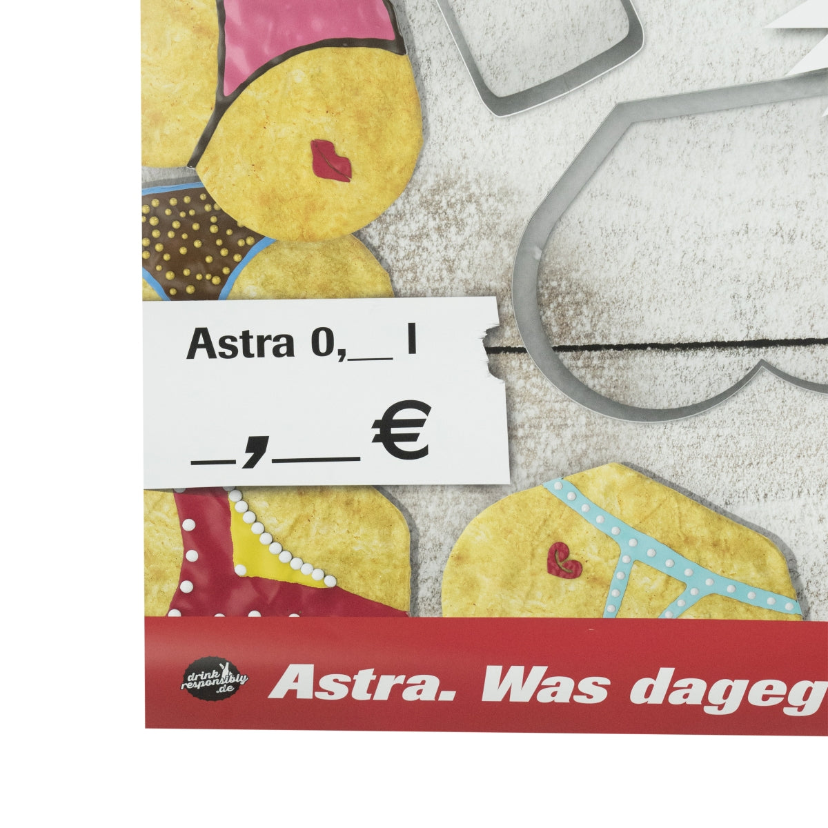 3x Astra Bier Poster Knackärsche für alle! – Ansicht 3