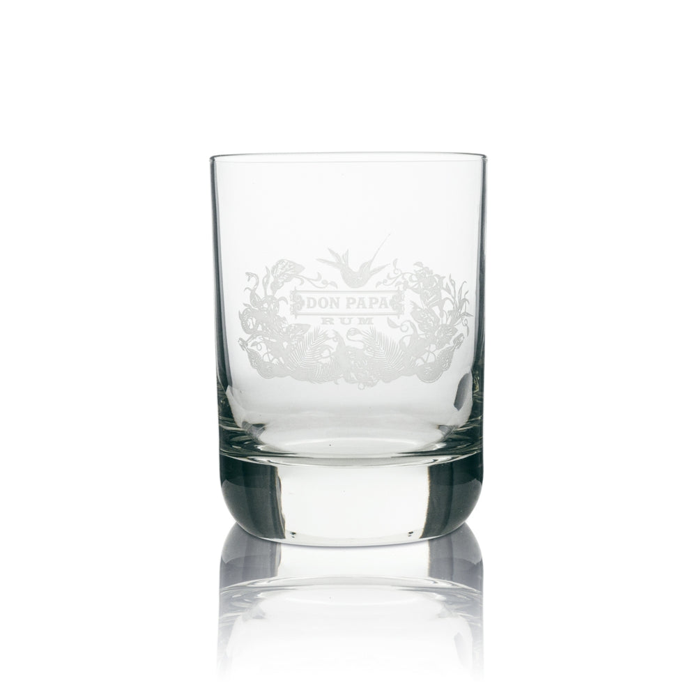 3x Don Papa Rum Glas Tumbler