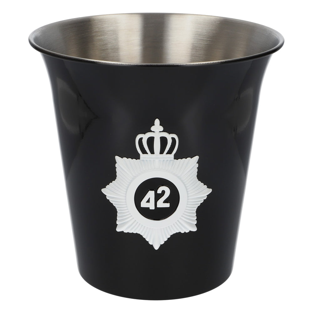 42Below Vodka Kühler Flaschenkühler Australian Federal Police Logo schwarz