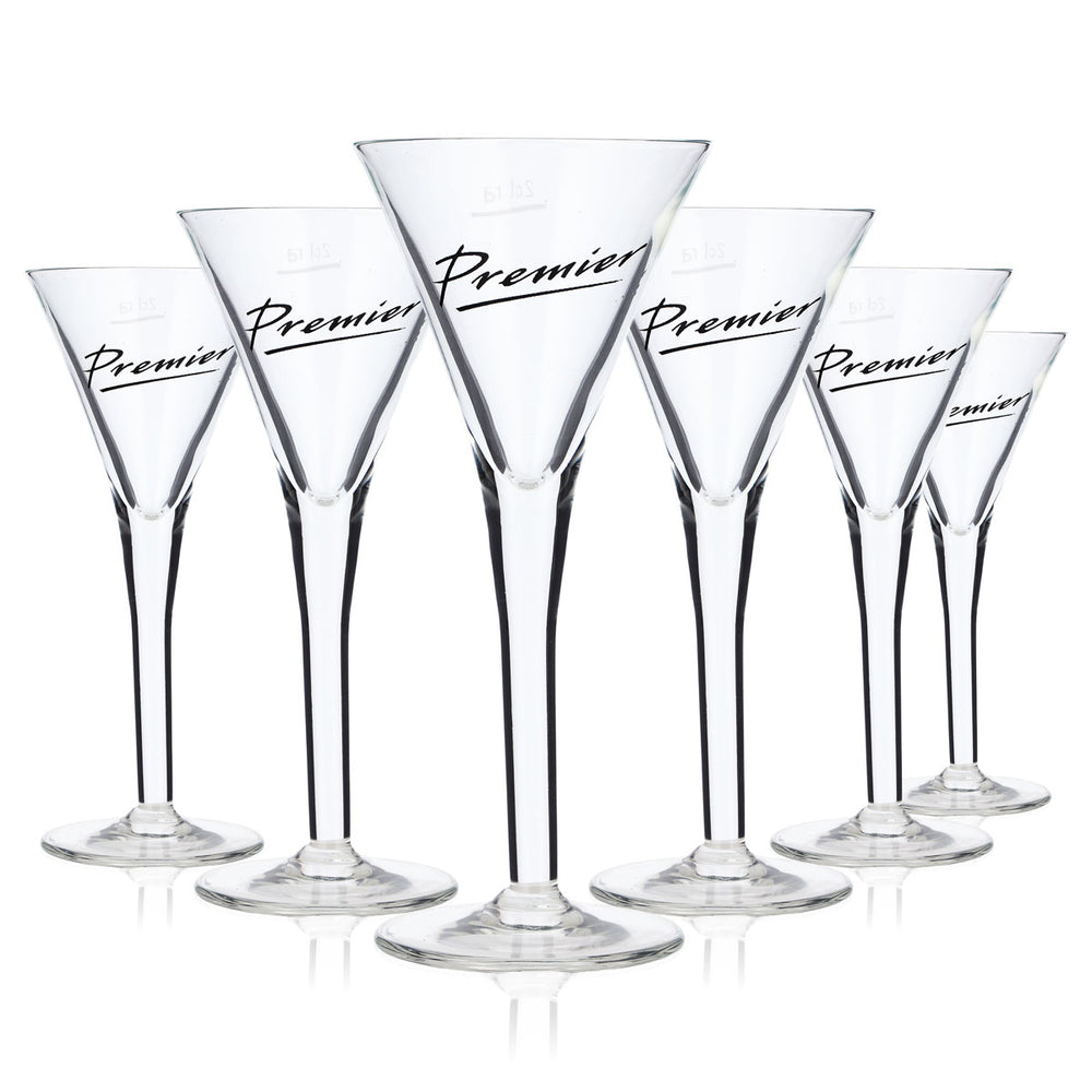 4x Luigi Bormioli Glas 2cl Likörglas Tiziano "Premier" Kristallglas (4er Set)