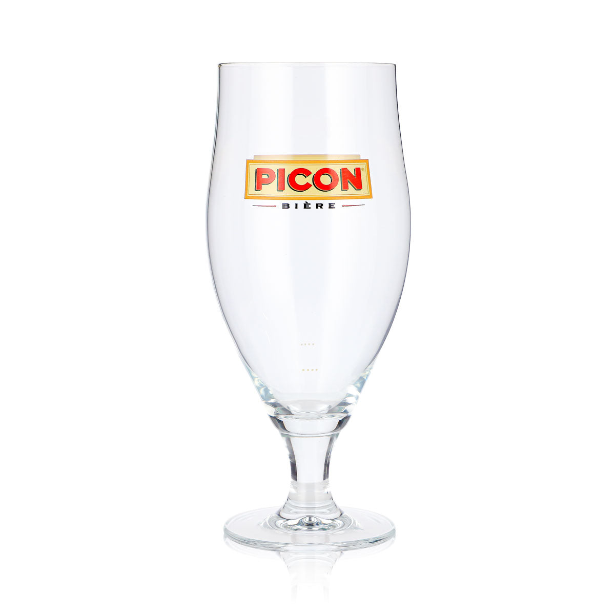 4x Picon Bier Glas 0,63l Pokal Biere Gelbes Logo (4er Set) – Ansicht 2