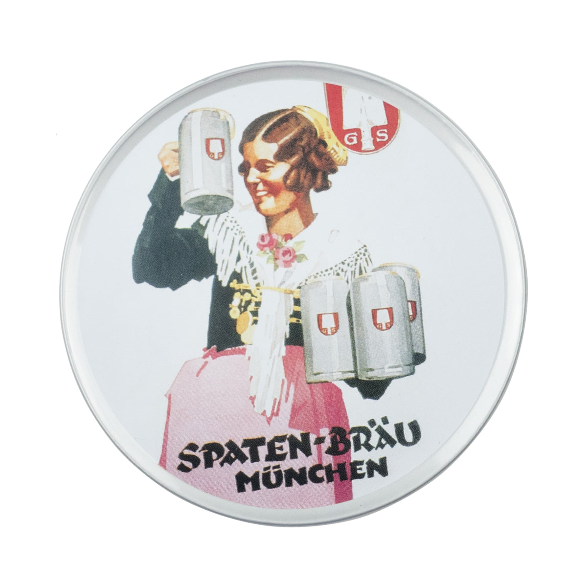 4x Spaten Bierdeckel Untersetzer Coaster Beer Cover Mat Tropfschutz Liebhaber – Ansicht 4
