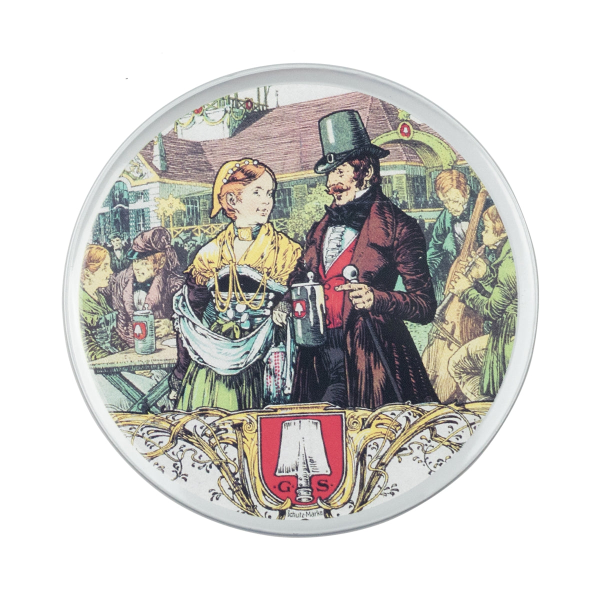 4x Spaten Bierdeckel Untersetzer Coaster Beer Cover Mat Tropfschutz Liebhaber – Ansicht 5