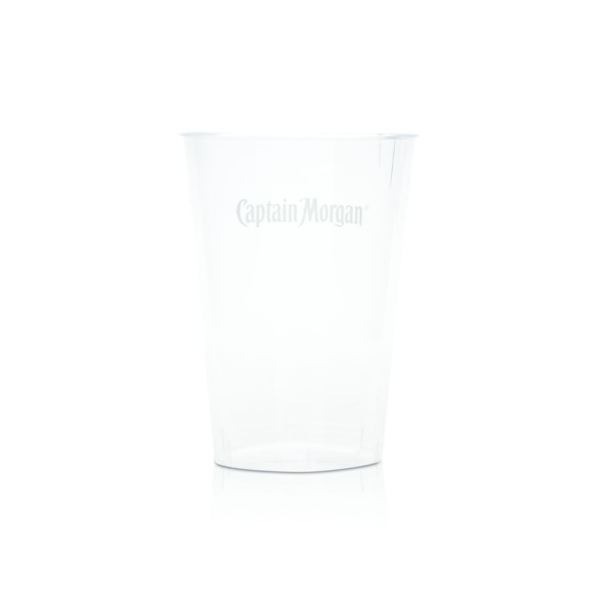 50x Captain Morgan Einweg Kunststoff Becher Glas 0,2l Plastik Gläser Stange Set – Ansicht 2