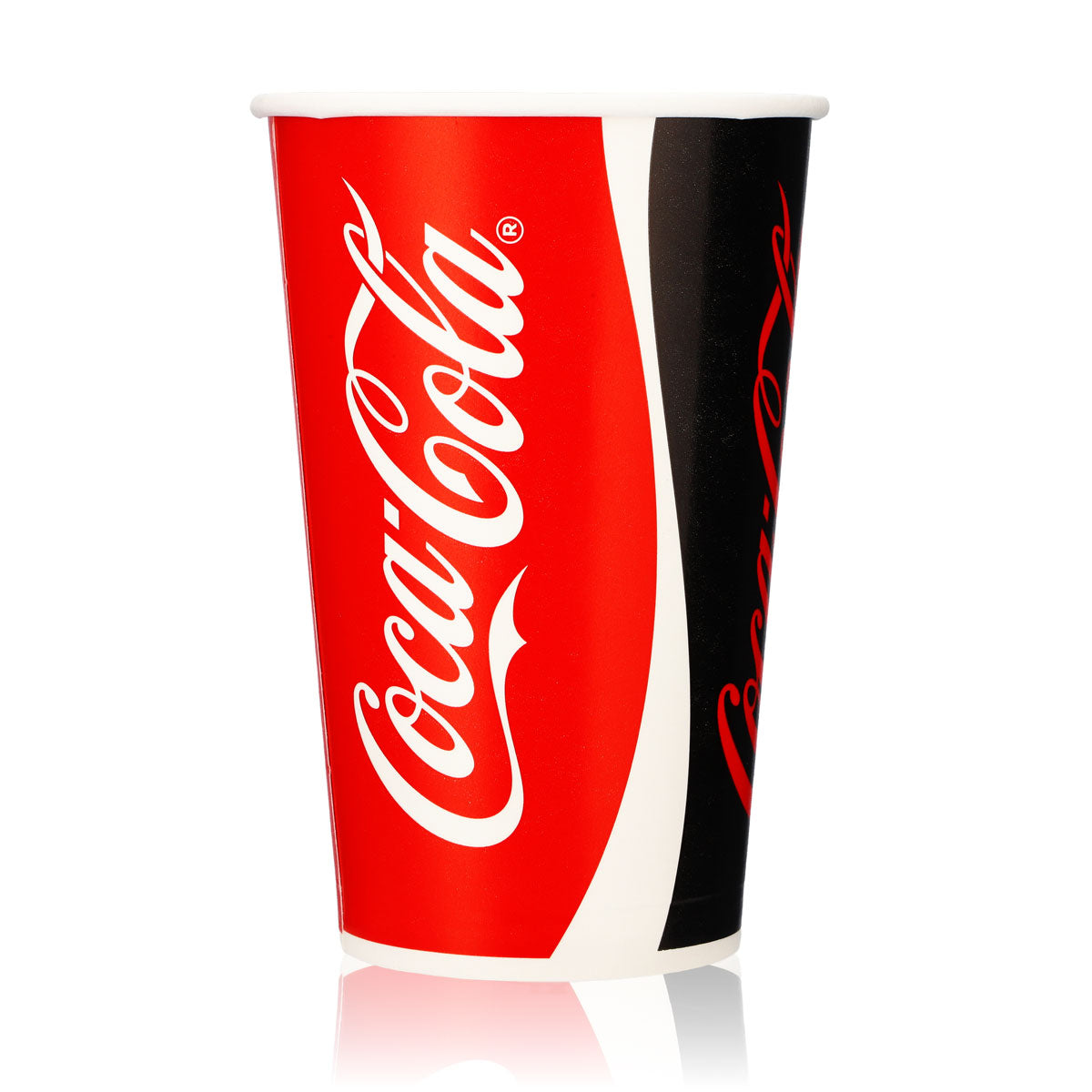 50x Coca Cola Becher 0,4l Einweg Glas Gläser Partybecher Feierbecher – Ansicht 2