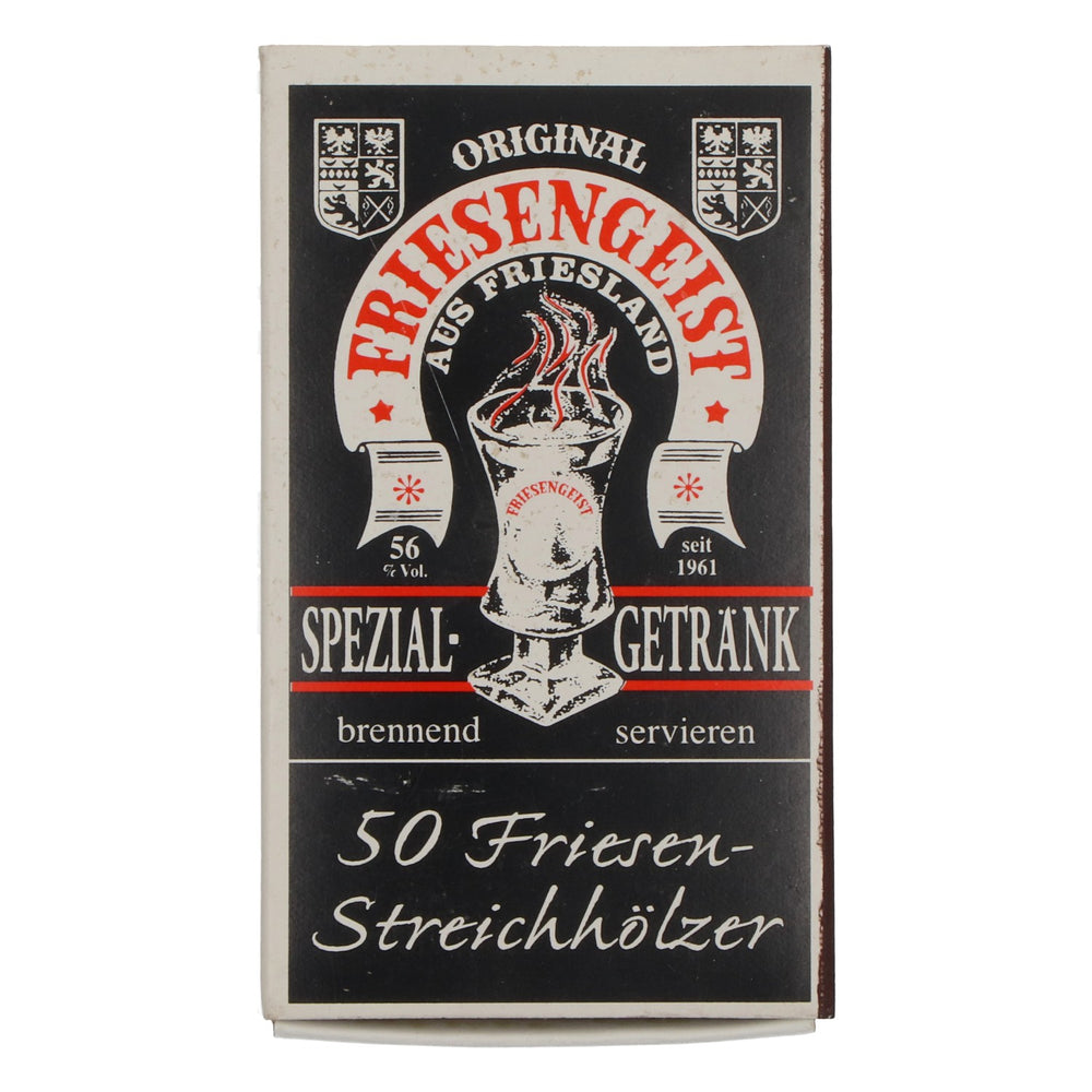 50x Original Friesengeist Streichhölzer Behn Eckenförde Likör Zubehör