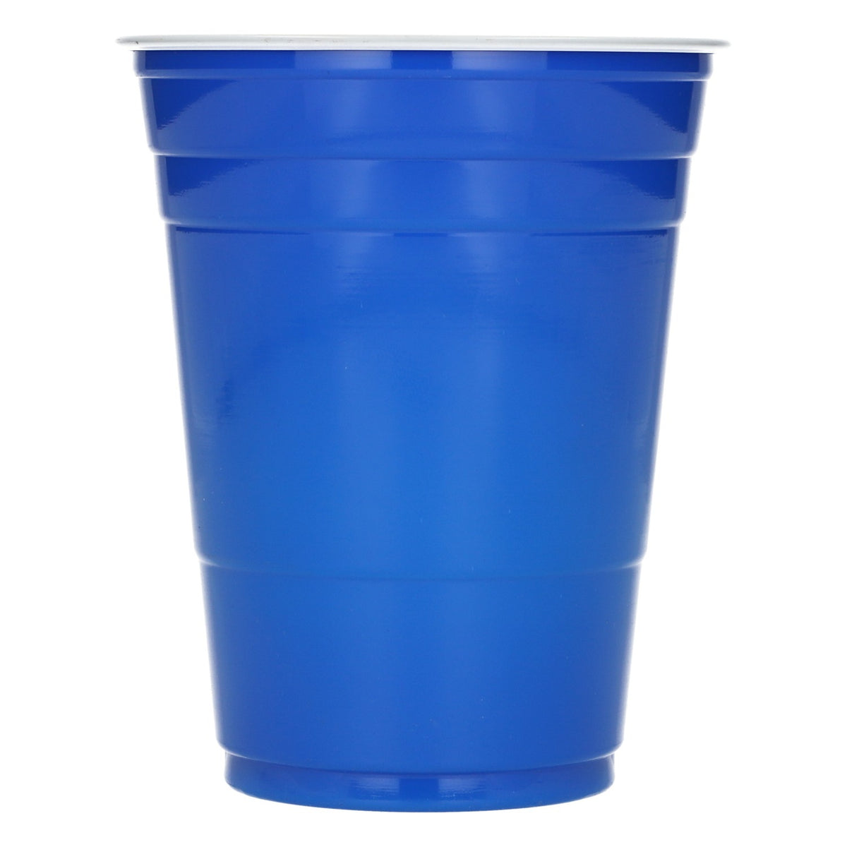 50x Plastik Becher Blue Cup Solo Einwegbecher Kunststoff Bierbecher Party