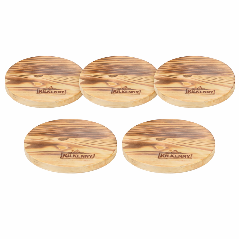5x Kilkenny Bier Echtholz Frühstücksbrett Schneidebrett Holzbrett Gemüsebrett