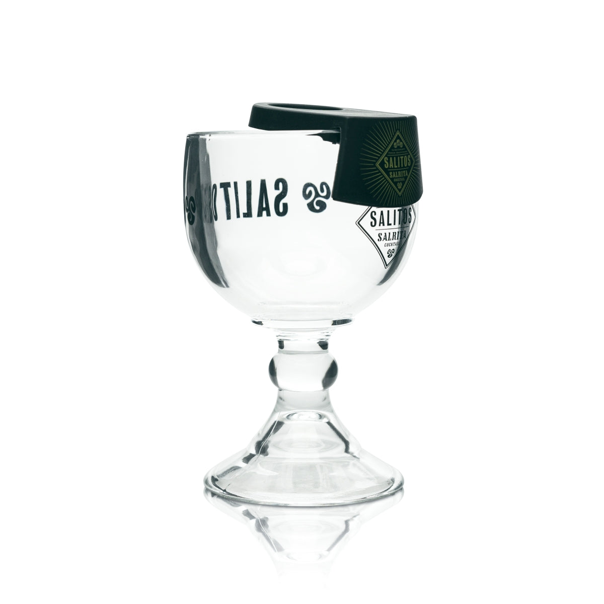 Salitos Salrita Glas 0,6 l - Cocktail Longdrink Aperitif - inkl. Clip aus Echtglas – Ansicht 4