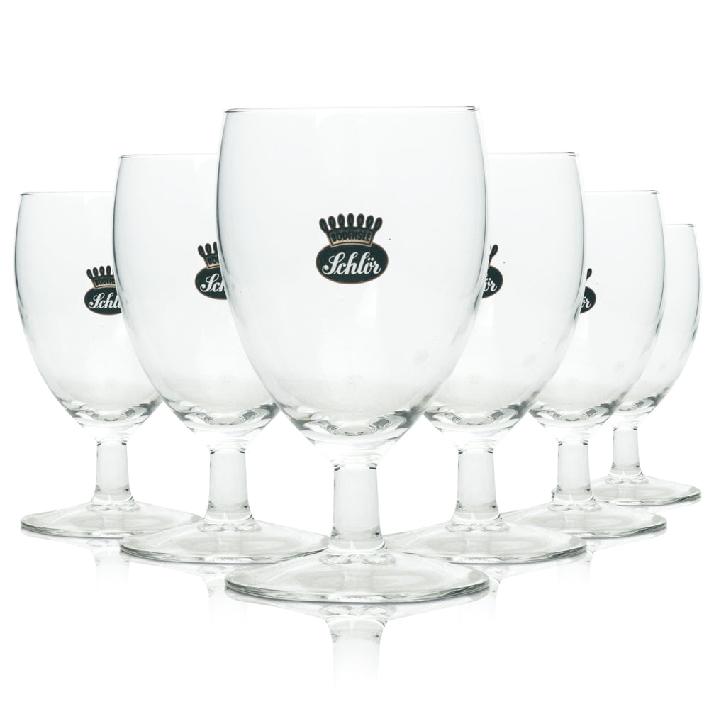 5x Schlör Saft Glas 0,2l Tulpe Rastal Trink Gläser Wasser Gastro Pokal Hotel Bar