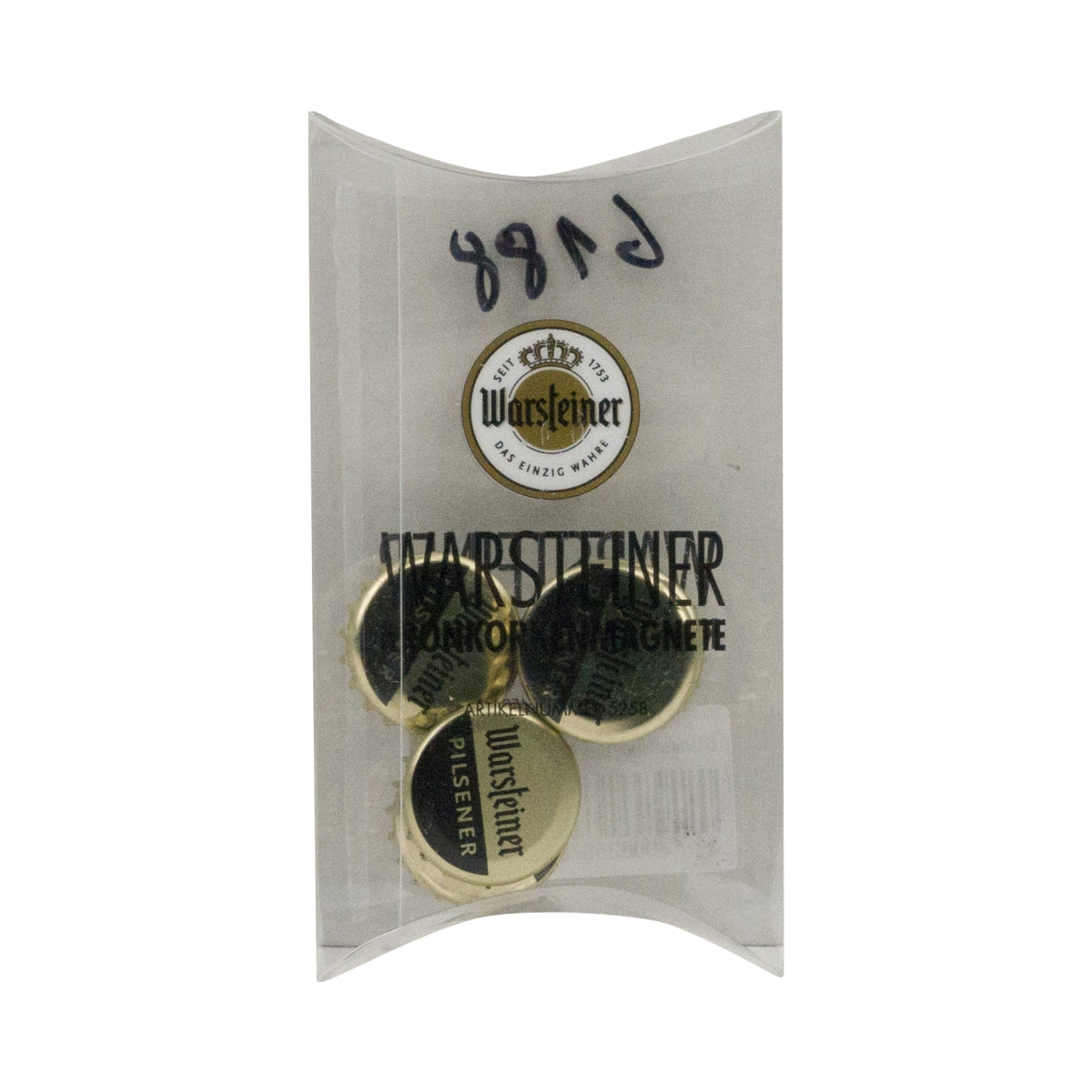 5x Warsteiner Bier Kühlschrank Magnet Kronkorken Set Pilsner Pinnwand Tafel
