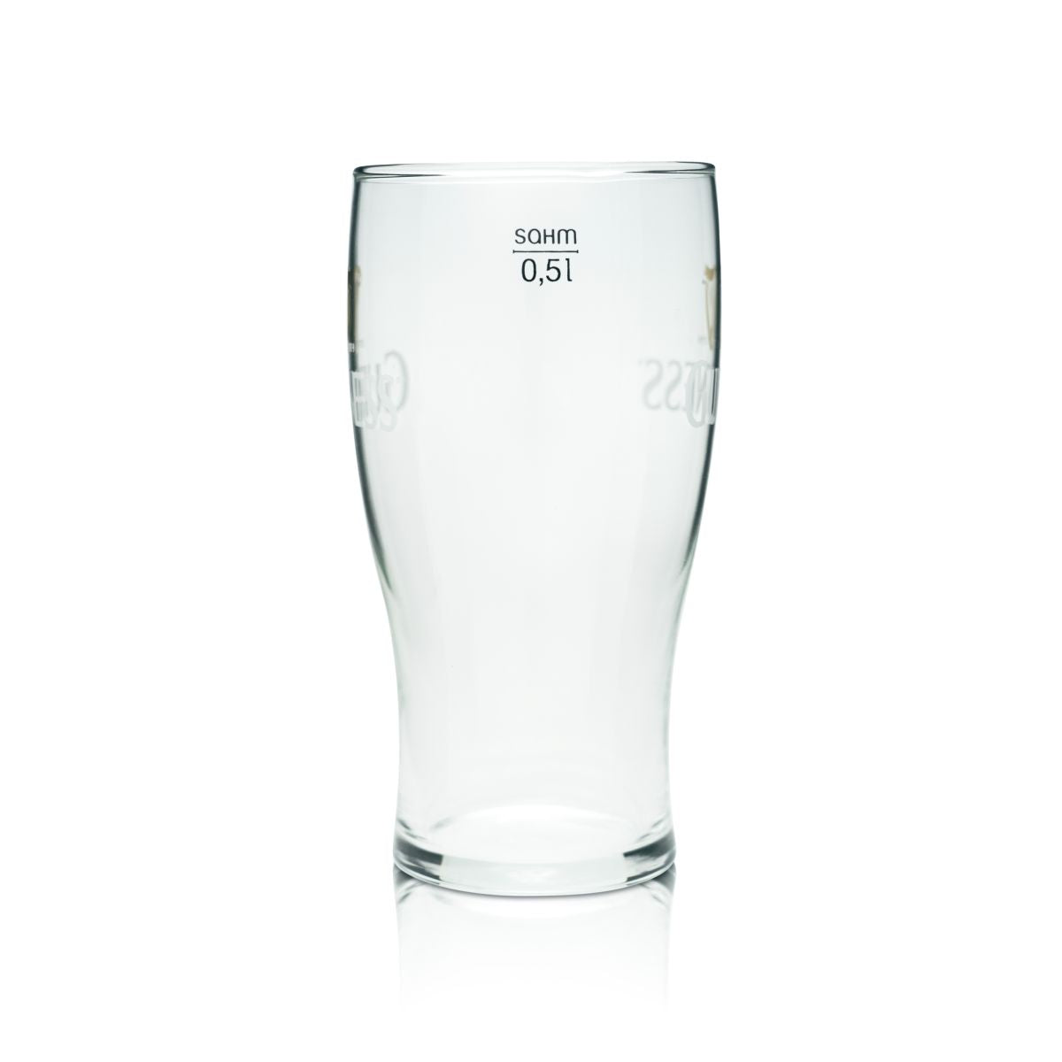 6 Guinness Bierglas 0,5l Pint Beer Gläser Willi Becher Irish Brewery Draught – Ansicht 4