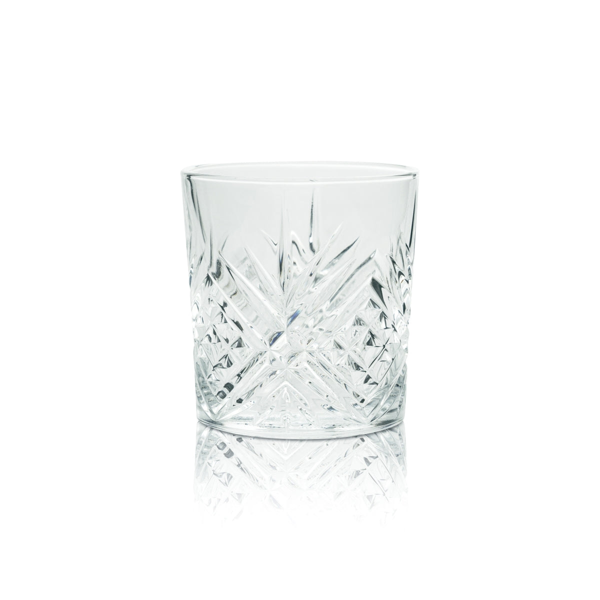 6 Redemption Whiskey Glas 0,2l Tumbler mit Relief neu – Ansicht 2