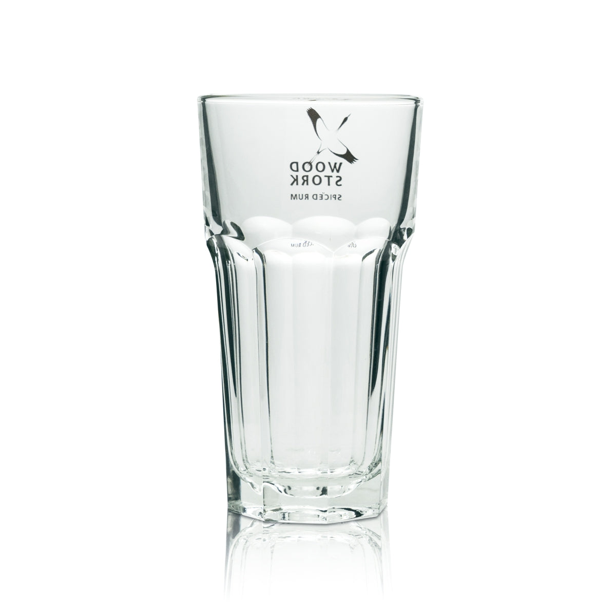 6 Wood Stork Rum Glas 0,3l Longdrinkglas neu – Ansicht 3